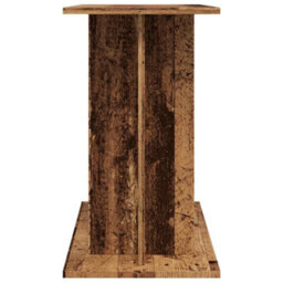 Walplus Old Wood Aquarium Stand 80X35X60Cm Engineered Wood Fish Tank Cabinet - thumbnail 5
