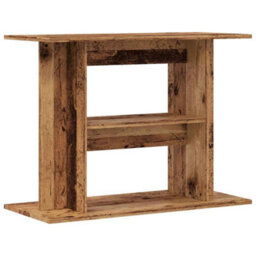 Walplus Old Wood Aquarium Stand 80X35X60Cm Engineered Wood Fish Tank Cabinet - thumbnail 2