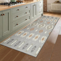 Ameha Non Slip Printed Hallway Runner Rug Kitchen Large Floor Soft Touch Mats Geometric Carpets(Nova, 80X150 Cm) - thumbnail 6