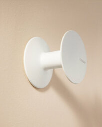 Cosmic Towel Hook, Robe Hook, Coat Hook, Self-Adhesive, Matt White, Supports Up To 5Kg, Diabolo Collection - thumbnail 2