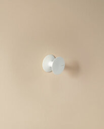 Cosmic Towel Hook, Robe Hook, Coat Hook, Self-Adhesive, Matt White, Supports Up To 5Kg, Diabolo Collection