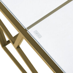 Beliani Coffee Table Orland Glass Gold - thumbnail 6
