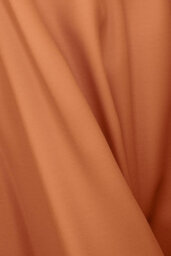 Bricoflor Blackout Curtain With Concealed Loops  - Orange-Terracotta - 2,45 X 1,40 M - Plain - thumbnail 1