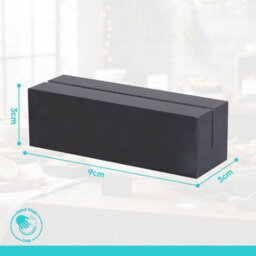 Argon Tableware Natural Slate Sign Holder - 9Cm - thumbnail 7