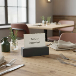 Argon Tableware Natural Slate Sign Holder - 9Cm - thumbnail 6