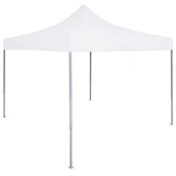 Walplus Professional Folding Party Tent Garden Gazebo Canopy 3X3 M Steel White - thumbnail 1