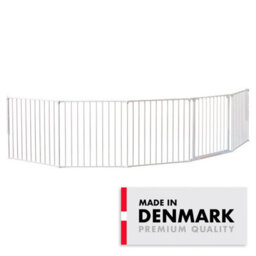 Babydan Olaf Xxx Wide Wall Mounted Safety Gate 90 - 350Cm Multi-Use Room Divider, Fire Guard & Play Pen White - thumbnail 1