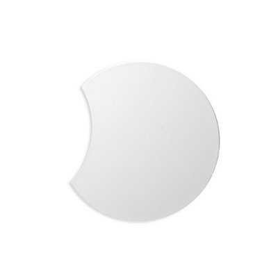 Luminosa Lighting Luminosa Fusion Flush Wall Lamp 25Cm Round, 480Lm, 8W Led 3000K Matt White, Acrylic - image 1