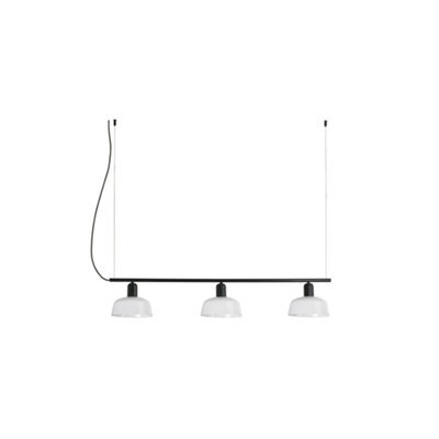 Luminosa Lighting Luminosa Tatawin Lineal Small White Lineal Dome Pendant Lamp - image 1