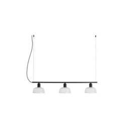 Luminosa Lighting Luminosa Tatawin Lineal Small White Lineal Dome Pendant Lamp - thumbnail 1