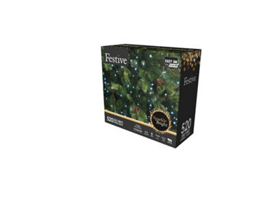 Festive Christmas Tree Lights - Aurora - 520 Led - image 1