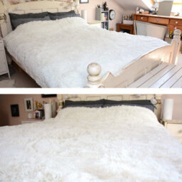 Snug Rug Snug Rug Yeti Deep Pile Faux Fur Throw Blanket Fluffy Soft Luxury 2.5Kg King Size 200 X 220Cm - thumbnail 5