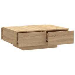 Berkfield Coffee Table Sonoma Oak 90X60X31 Cm Engineered Wood - thumbnail 5