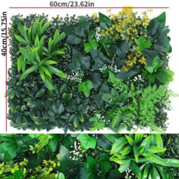 Artificial Boxwood Hedge Wall Panel , Faux Greenery For Indoor Or Outdoor Decor - thumbnail 2