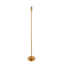 Loops Stylish 1300mm Tall Floor Lamp With Aged Brass Finish - Portable Led Lighting Solution For Home Decor