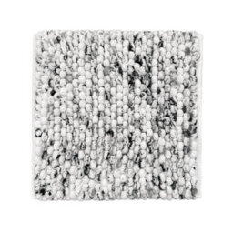 Allure Bath Fashions Marl Chunky Bobble Square Bath Mat Non Slip - Dark Grey - thumbnail 1