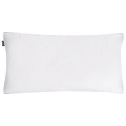 Wyld And Coco Pair Of Duck Down & Feather Pillows 40 X 80 Cm Medium-Soft White Cotton Cover - thumbnail 1