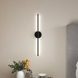 Living And Home Minimalistic Linear Long Strip Aluminum Led Wall Light For Bedroom Corridor Stairs White Light 60Cm - thumbnail 2