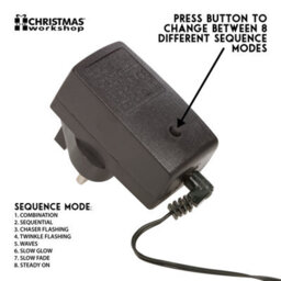The Christmas Workshop Set Of 360 Bright White Net Lights - thumbnail 3