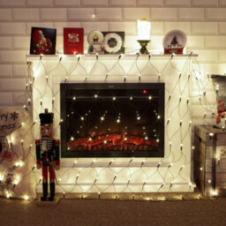The Christmas Workshop Set Of 360 Bright White Net Lights - thumbnail 6