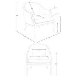 Angel Cerda Elegant Sand Leather Armchair For Modern Living Spaces - thumbnail 9