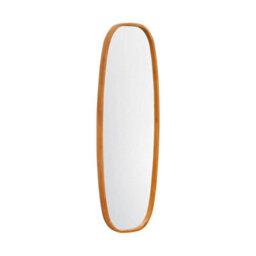 Sweeek - Rectangular Wooden Mirror, Jamie, Light Wood, 120X5X40 Cm - thumbnail 2