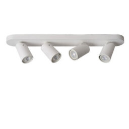 Lucide Xyrus Modern Ceiling Spotlight Bar - Led Dim To Warm - Gu10 - 4X5W 2200K/3000K - White - thumbnail 3
