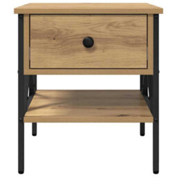 Berkfield Modern Bedside Tables 2 Pcs Artisan Oak 40X42X45 Cm Engineered Wood - thumbnail 7