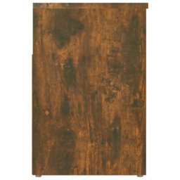 Berkfield Shoe Bench Smoked Oak 60X30X45 Cm Engineered Wood - thumbnail 8