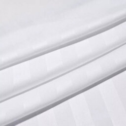 Ameha Stripe Fitted Sheet 40 Cm Deep Pocket- Hypoallergenic Easy Care White Bed Sheets Uk Super King Bedsheet(180X200Cm) - thumbnail 6