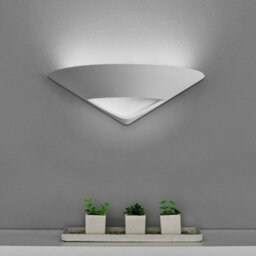 Long Life Lamps Company Modern Half Round Moon White Ceramic Contemporary Indoor Wall Light Lamp B811 M0045 - thumbnail 8