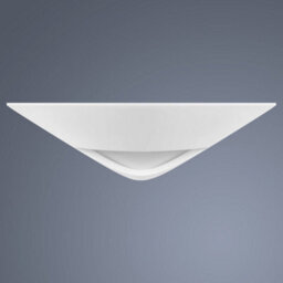 Long Life Lamps Company Modern Half Round Moon White Ceramic Contemporary Indoor Wall Light Lamp B811 M0045 - thumbnail 3