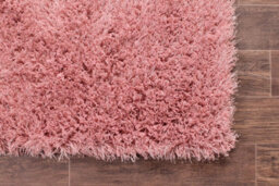 Blush Modern Plain Shaggy Sparkle Rug For Bedroom & Living Room-180Cm X 270Cm - thumbnail 4