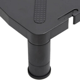 Berkfield Monitor Stand Black 33.5X34X10.5 Cm - thumbnail 6