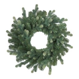 50Cm Olber Natural Christmas Wreath - Green - thumbnail 2