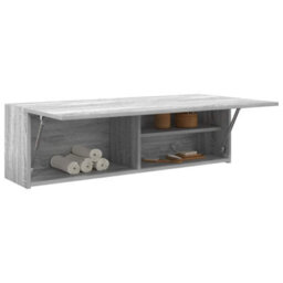 Vidaxl Bathroom Wall Cabinet Grey Sonoma 100X25X30 Cm Engineered Wood - thumbnail 4