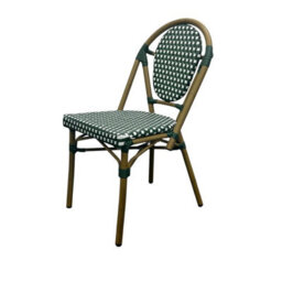 Green Paris Bistro Chairs Cafe & Garden Chair Be Furniture - thumbnail 3