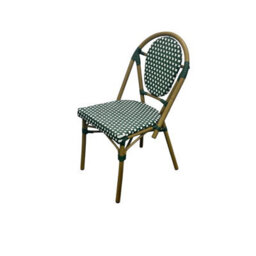 Green Paris Bistro Chairs Cafe & Garden Chair Be Furniture - thumbnail 2