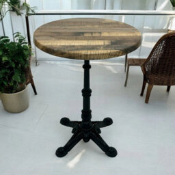 Rustic Side Table, Indoor & Outdoor Dining Table, Garden Tables, Cafe Tables - thumbnail 1