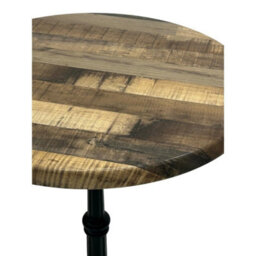 Rustic Side Table, Indoor & Outdoor Dining Table, Garden Tables, Cafe Tables - thumbnail 2