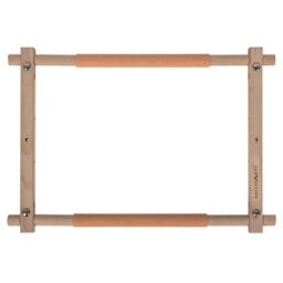 Milward Rotating Tapestry Frame - Beech Wood 38X30.5Cm Clip-On Frame For Needlecraft & Embroidery