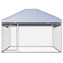 Walplus Outdoor Dog Kennel With Roof 200X200X135 Cm - thumbnail 2