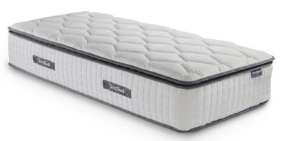 Save On Goods UK 3Ft Single Pocket Spring 800 Visco Elasticmemory Foam Pillow Top Sprung Mattress,vacuum Rolled,boxed - image 1