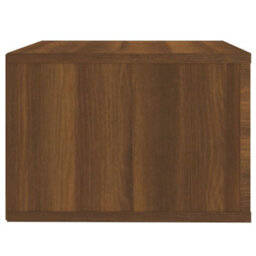 Berkfield Wall-Mounted Bedside Cabinets 2 Pcs Brown Oak 50X36X25 Cm - thumbnail 9