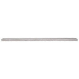Vidaxl Floating Wall Shelves 2 Pcs Concrete Grey 120X23.5X3.8 Cm Mdf - thumbnail 5