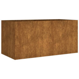 Berkfield Planter 80X40X40 Cm Corten Steel - thumbnail 2