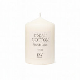 Marco Paul Small Scented Pillar Candle - Fresh Cotton - thumbnail 3