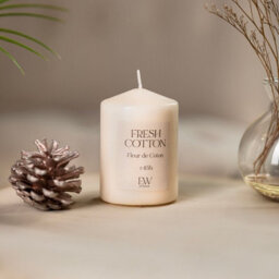 Marco Paul Small Scented Pillar Candle - Fresh Cotton - thumbnail 8