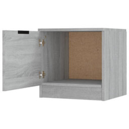 Berkfield Bedside Cabinets 2 Pcs Grey Sonoma 40X39X40 Cm - thumbnail 9