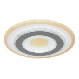 Luminosa Lighting Luminosa Sabatino 30Cm Integrated Led Semi Flush Ceiling Light White Led Dimmable 3000-6000K Remote Control - thumbnail 4